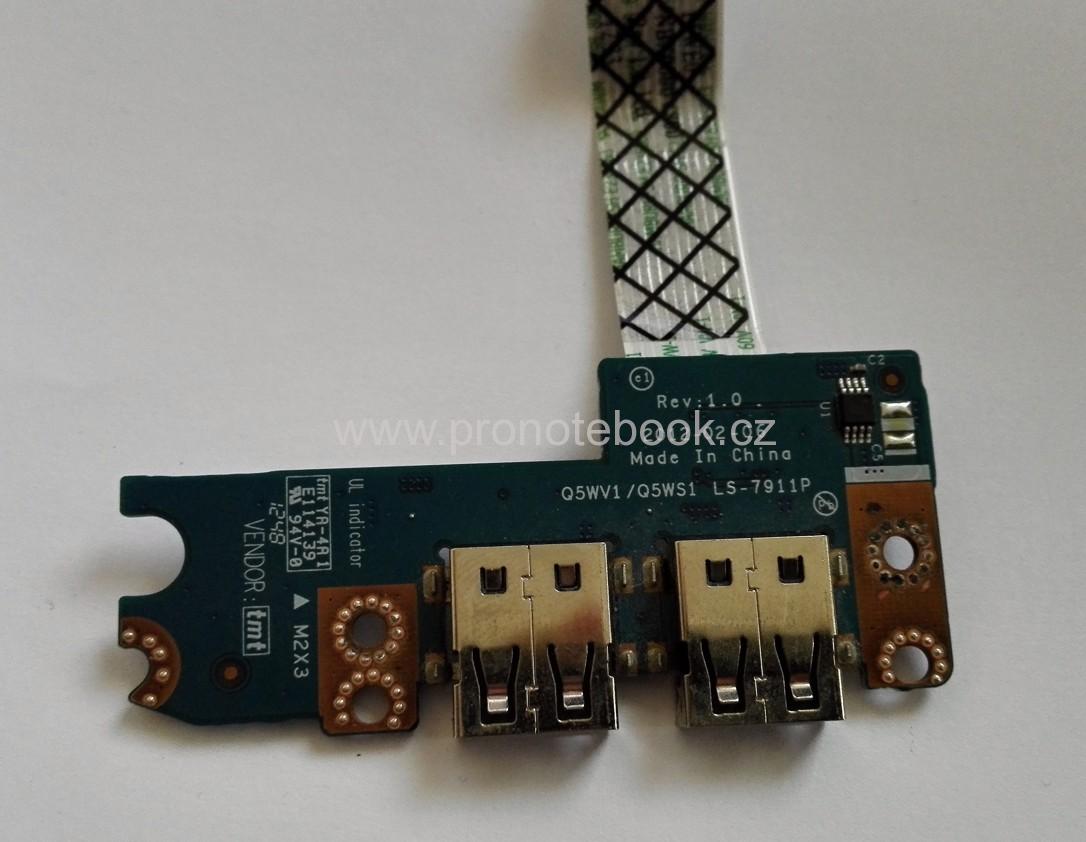 Acer Aspire E1-531 USB port board with cable  LS-7911P