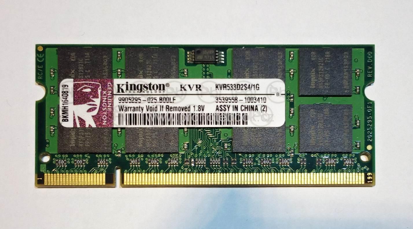 Kingston 1GB DDR2 533Mhz CL4, KVR533D2S4/1G