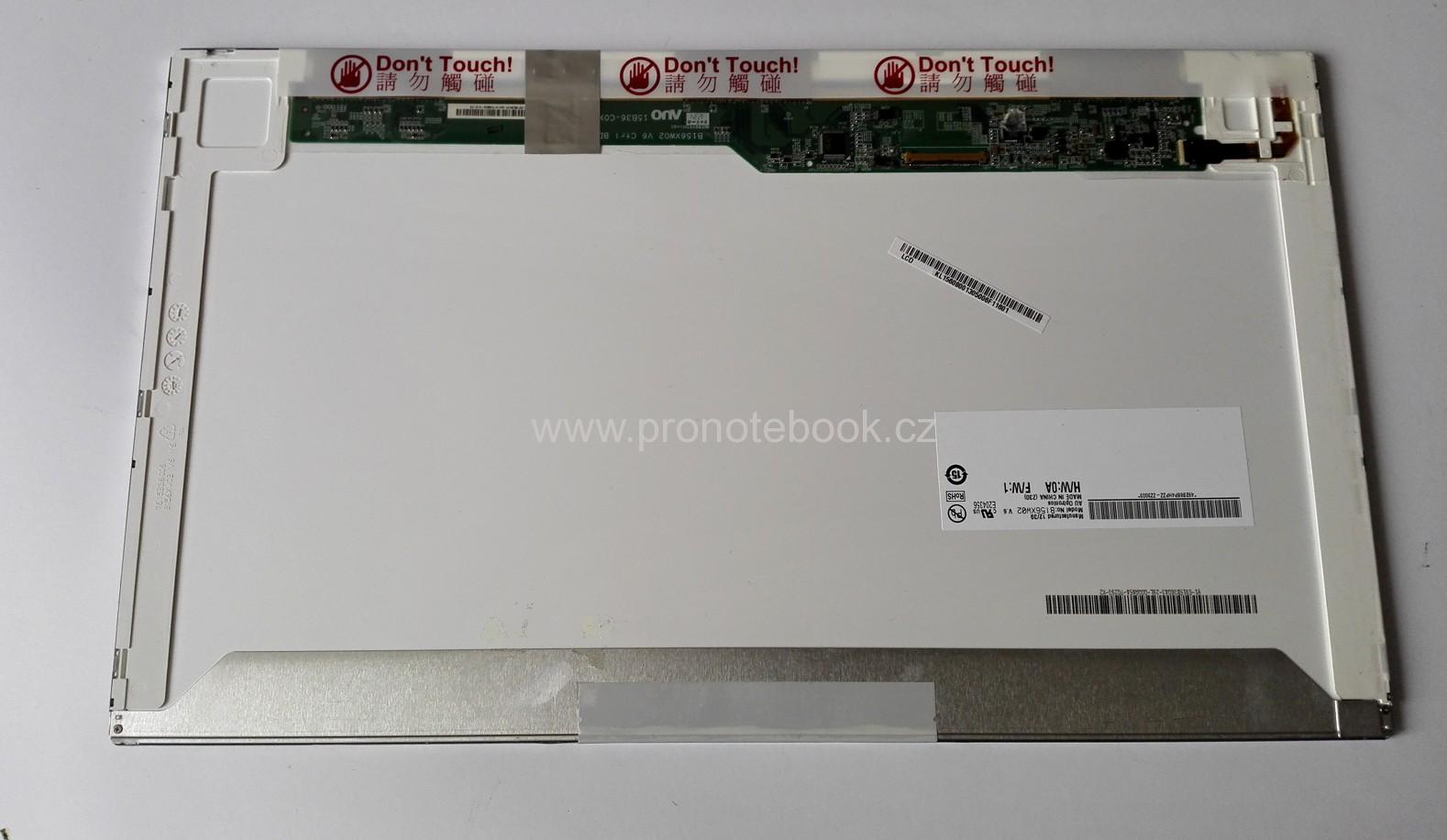 AU Optronics B156XW02 V.6,15.6",  LED LCD, 40 pin, 610563038060