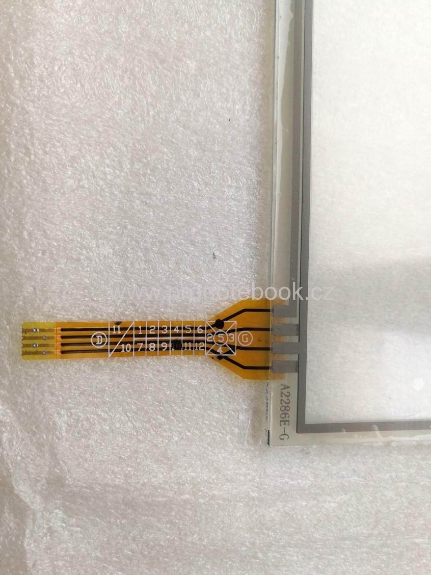 A2286E-G digitizer glass touch screen for 7" MID, GPS, tablet PC