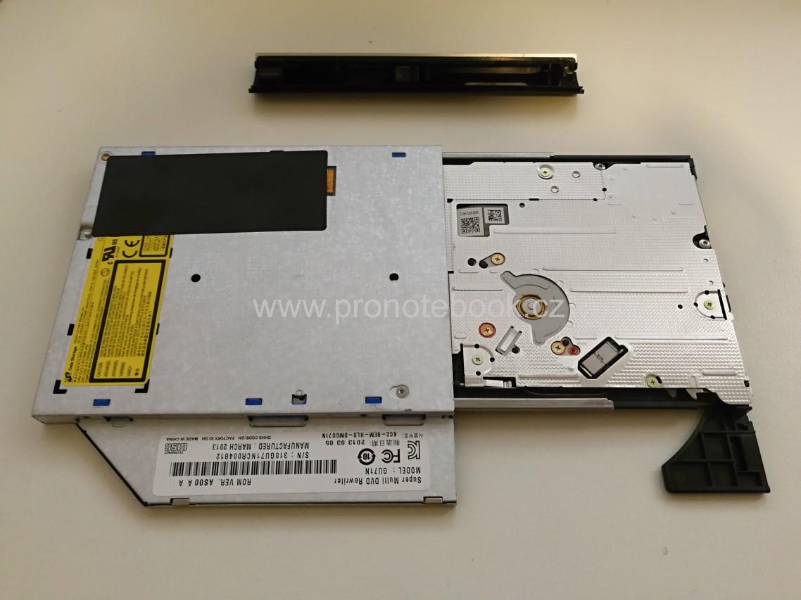 Hitachi-LG HL GU71N 9.5mm SATA 8X DVD RW DL RAM  24X CD-R Tray-Loading