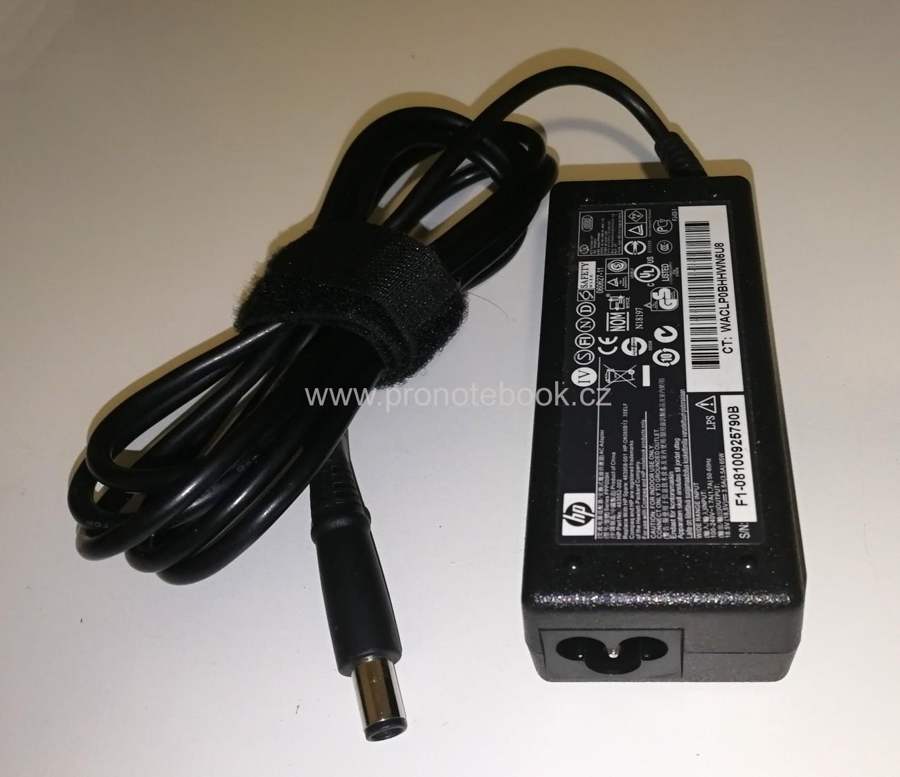 Originál HP 65W AC adapter PPP009H (463958-001, 463552-002) charger 18,5V, 3.5A SKLADEM