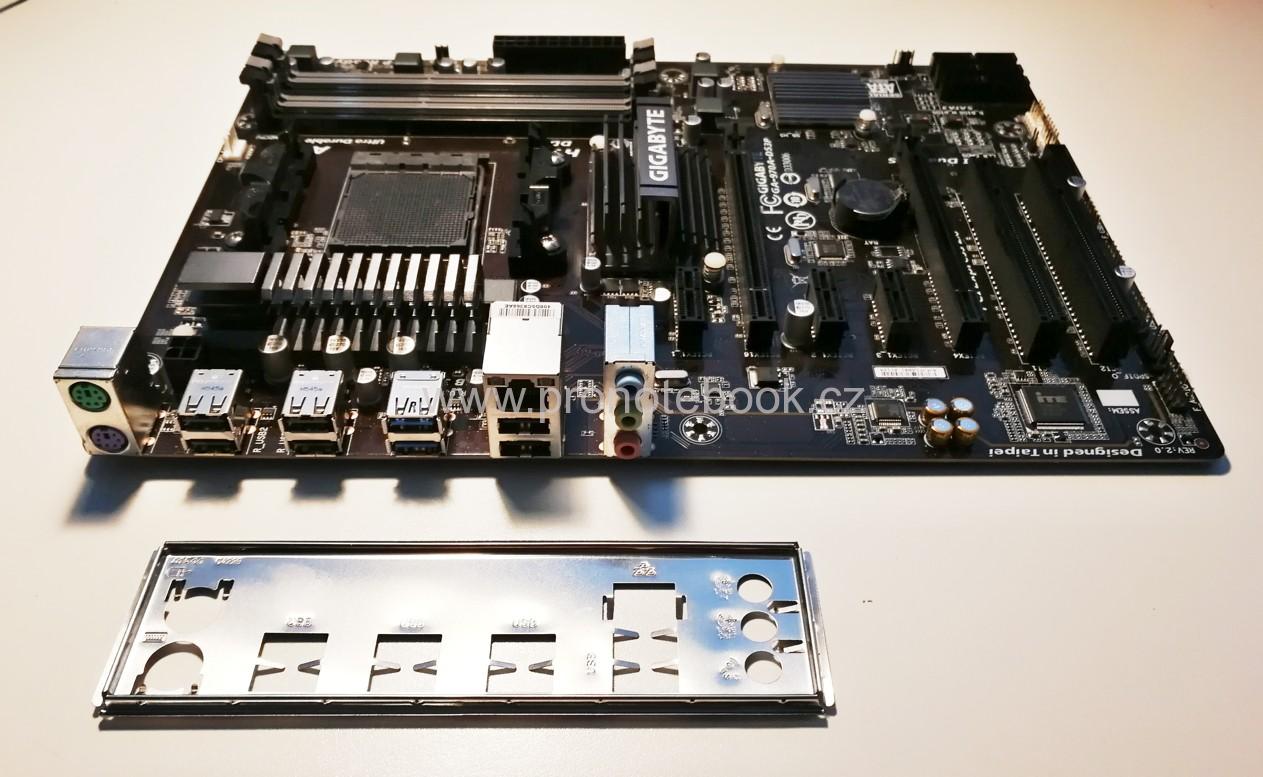 Gigabyte GA‑970A‑DS3P rev. 2.0 AM3/AM3, AMD 970/SB950, DDR3, USB 3.1, RAID 