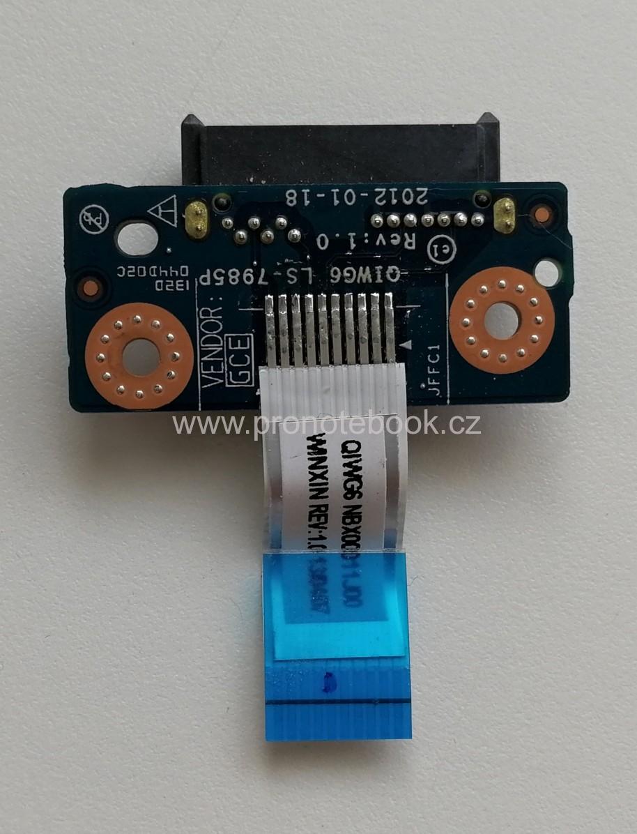 Lenovo Ideapad N585 Optical Drive SATA Connector LS-7985P with Cable NBX00011J00