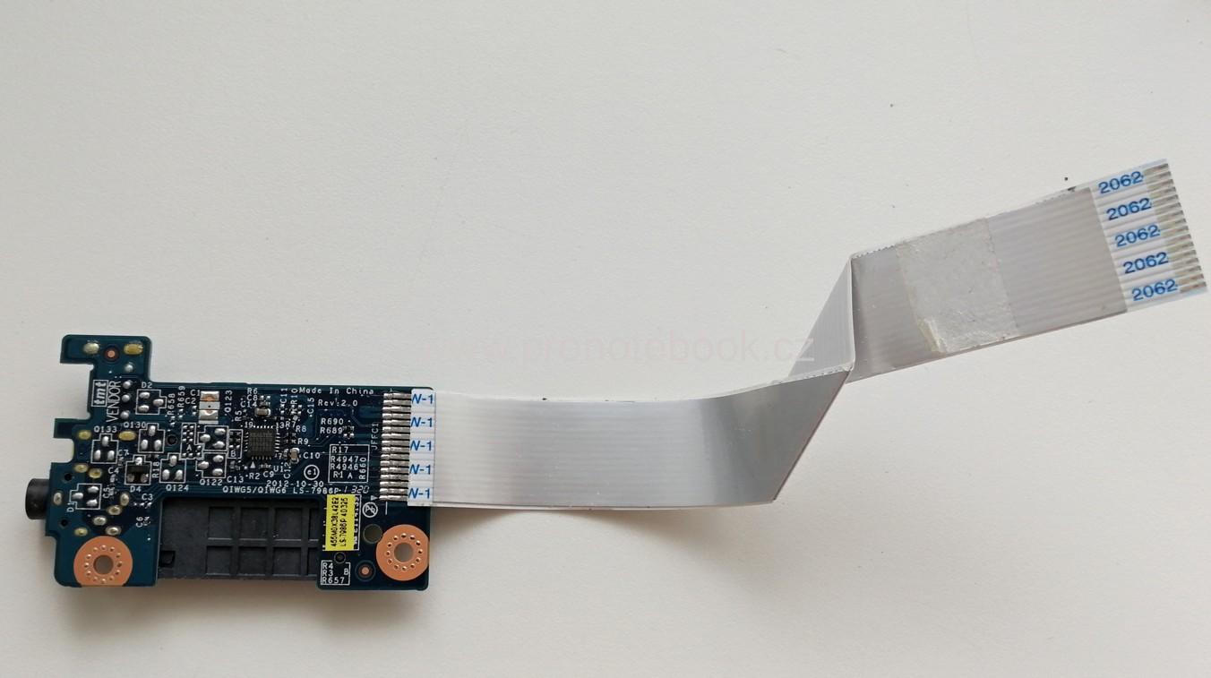 IdeaPad LS-7986P, NBX00011K00 audio, card reader without USB