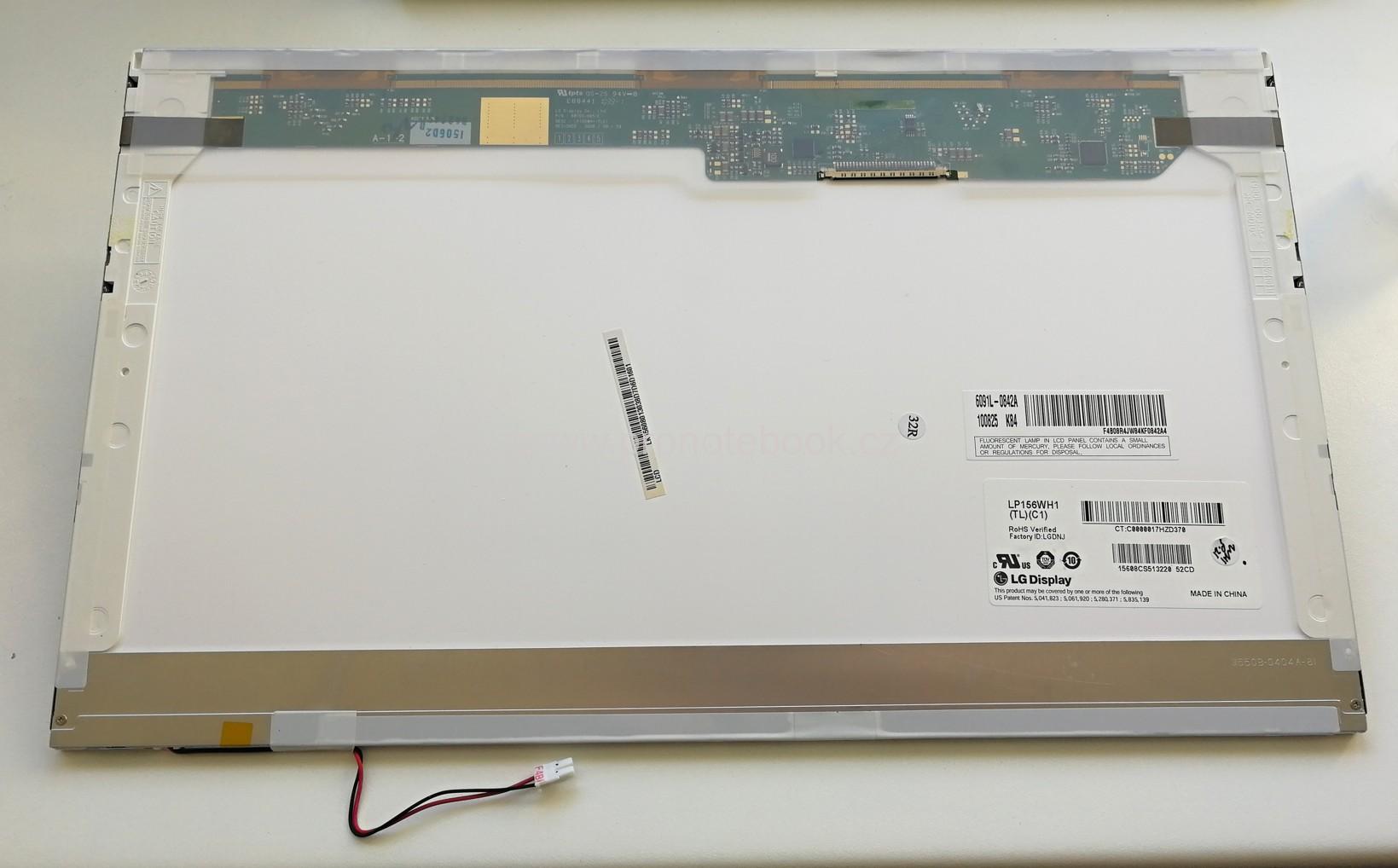  LG LP156WH1(TL)(C1), 15.6", 1366x768, WXGA, 30pin, lesklý CCFL
