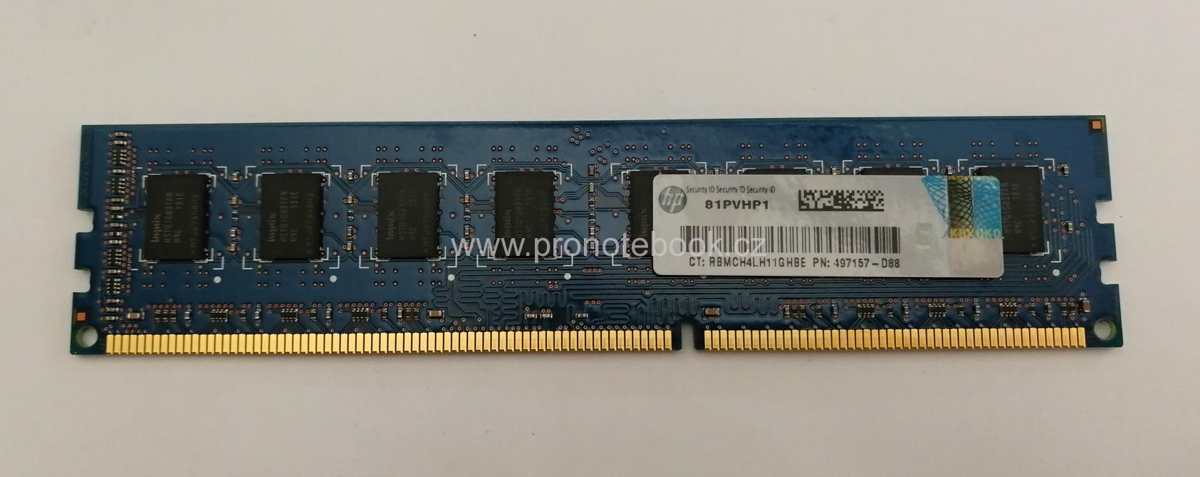 Hynix 2 GB DDR3 1333 MHz PC3 10600  HMT125U6TFR8C-H9