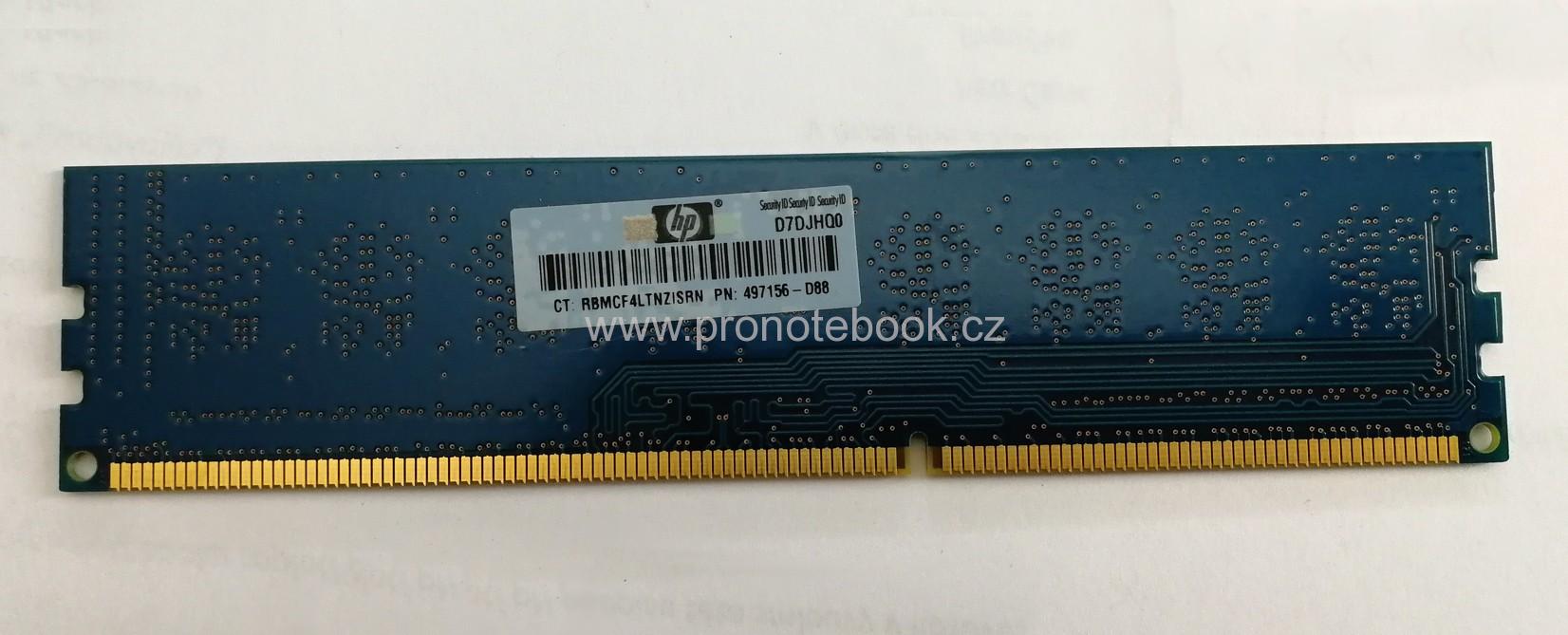 ELPIDA EBJ10UE8BDF0-DJ-F 1GB 240p PC3-10600 CL9 8c 128x8 DDR3-1333 1Rx8 1.5V UDIMM