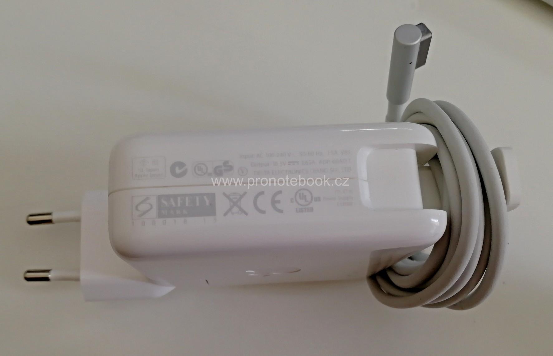 Originál A1344, ADP-60AD T, 60W MagSafe power adapter for Apple MacBook and 13" MacBook Pro - 00014F