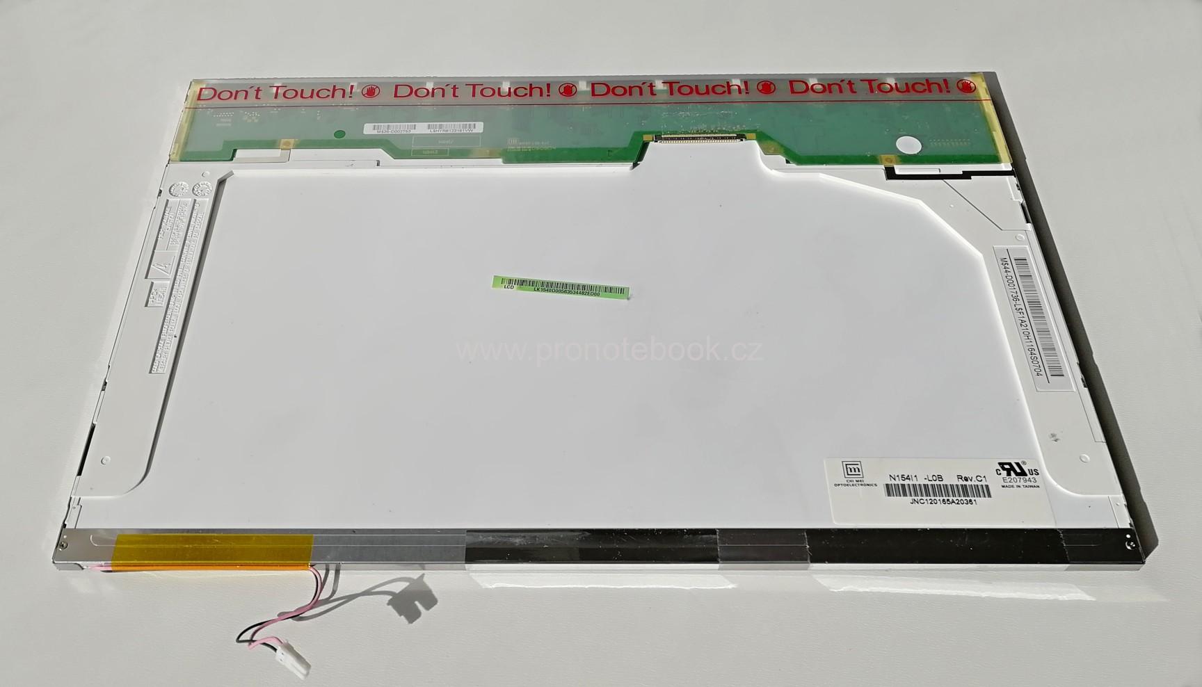 Chi Mei N154I1-L0B Rev.C1 LCD 15.4" CCFL 1280x800 30pin matný