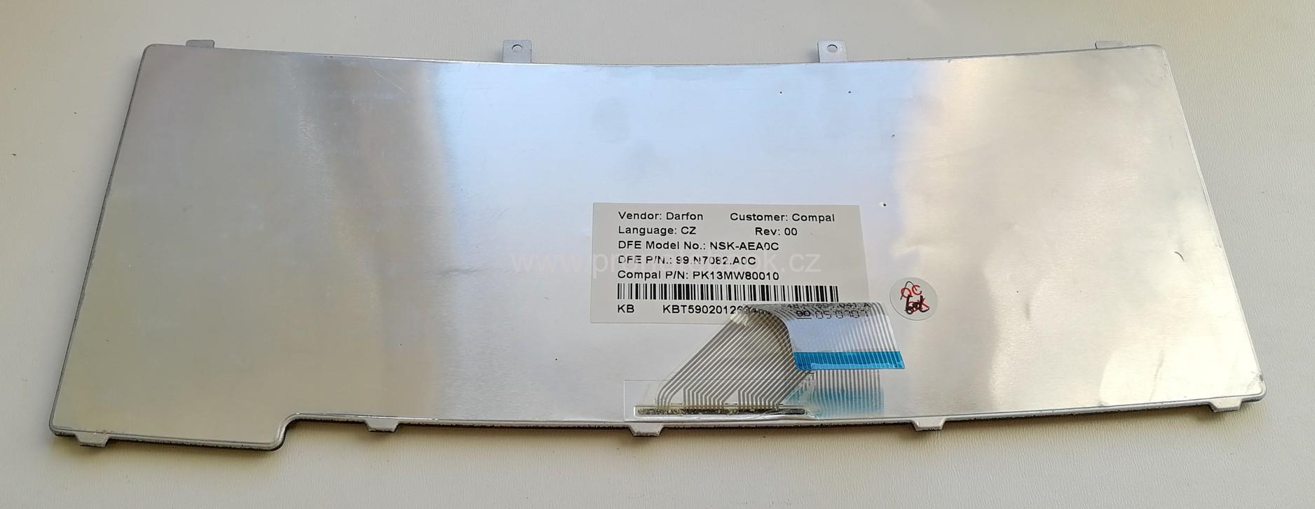 Originál Acer NSK-AEA0C 99.N7082.A0C PK13MW80010 SKLADEM