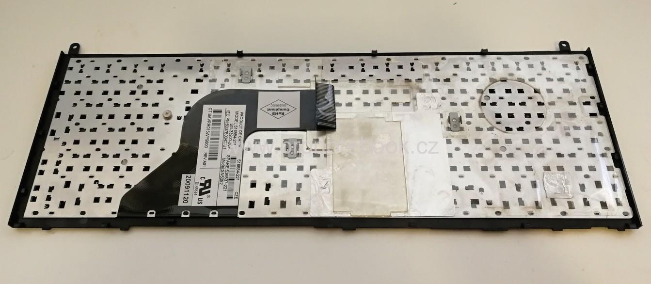 Originál klávesnice HP Probook 4510s, 4515s, 4710s, 4750s 516884-221 SG-33200-2CA SN5092