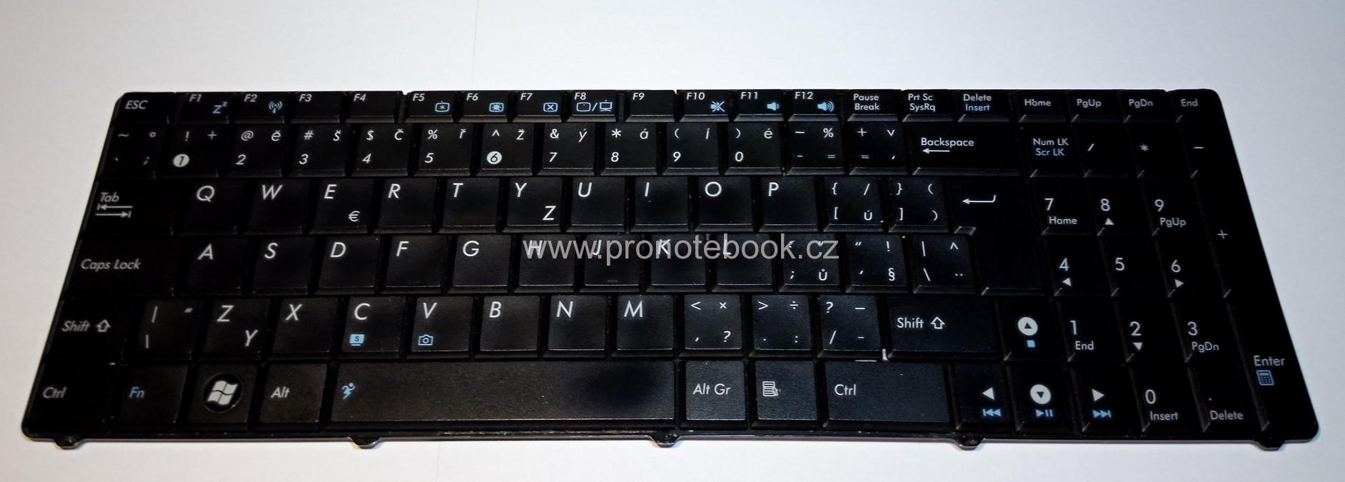 Klávesnice Asus  N50, G51, G51J, G51VX CZ, MP-07G76C0-5283