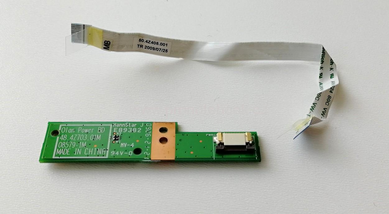 Originál Acer Extansa 5430 power button 48.4Z703.01M 08579-1M W cable 50.4Z405.001 SKLADEM