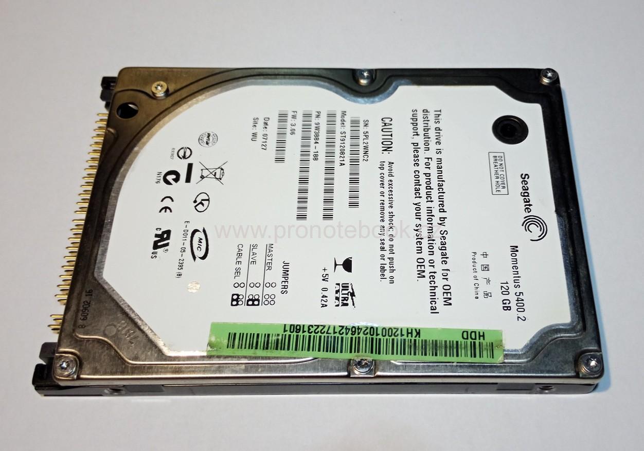 Seagate Momentus 120GB 5400 RPM ATA, ST9120821A 