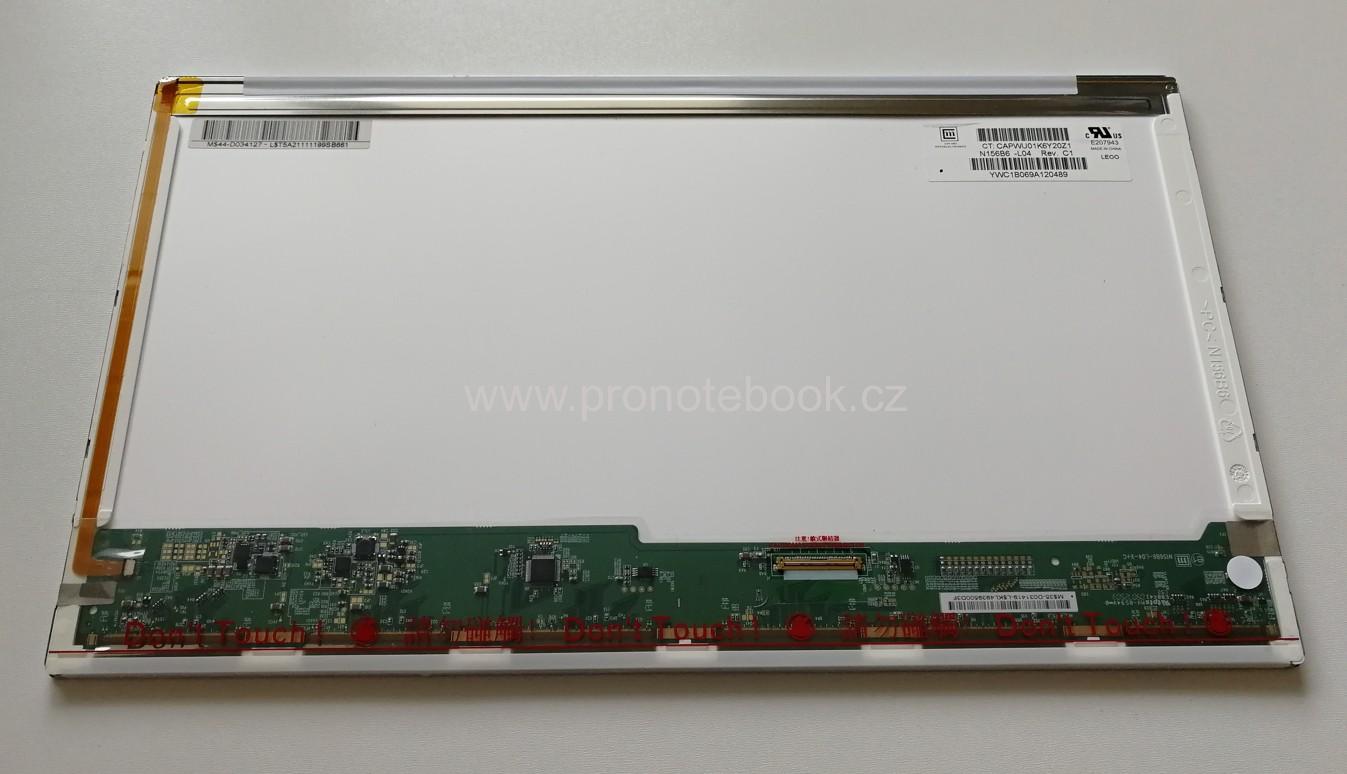 LCD Chi Mei 15.6" 1366 x768 40 pins LED lesklý N156B6-L04 Rev. C1 SKLADEM