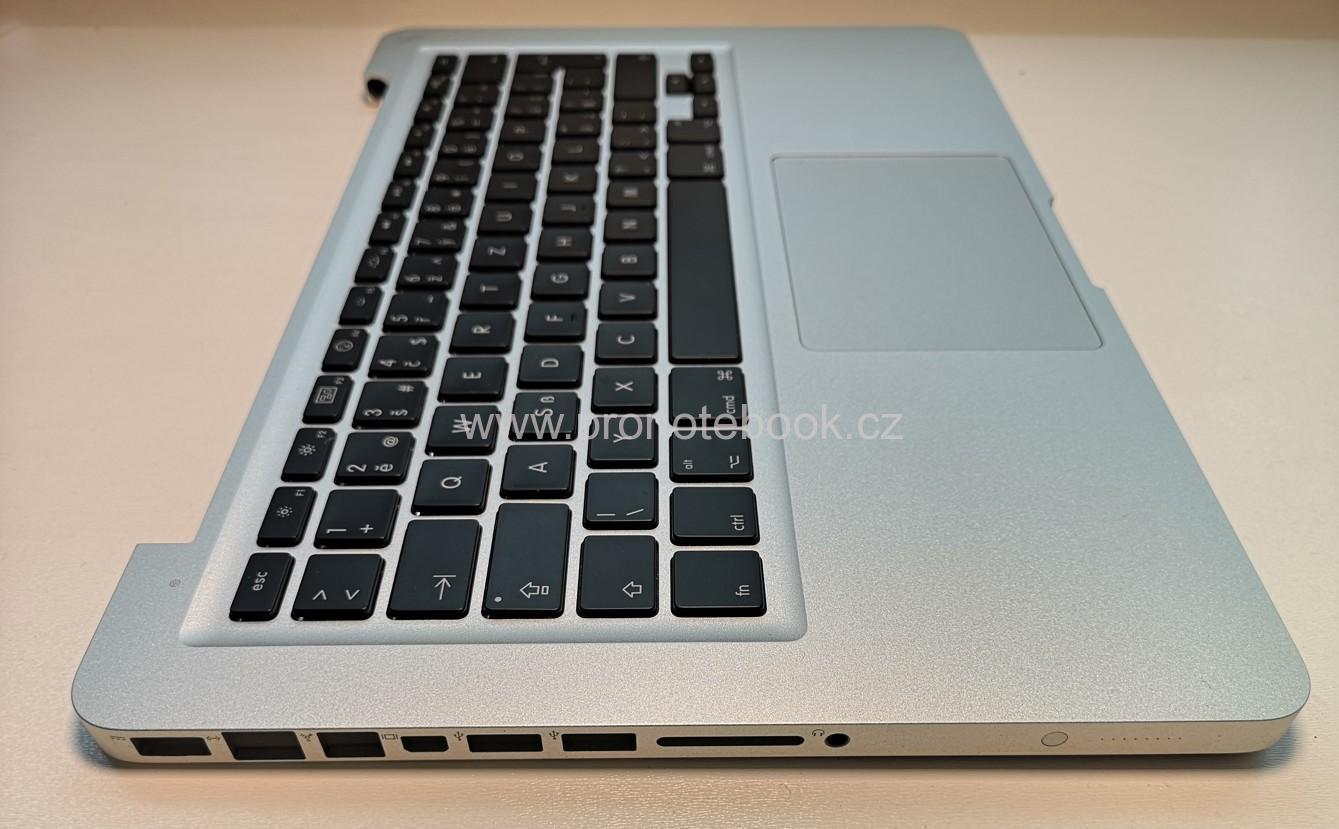 Apple MacBook Pro A1278 touch pad palmrest CZ keyboard silver 613-8419-02 SKLADEM