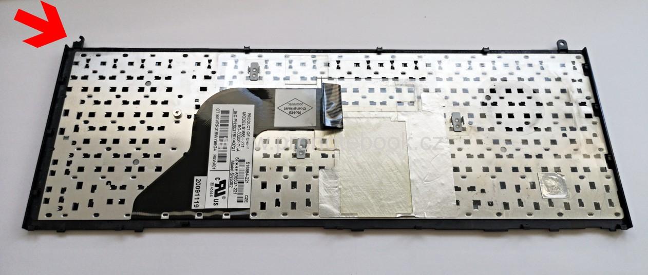 klávesnice HP ProBook 4515s 516884-221 SG-33200-2CA SN5092 536537-221 