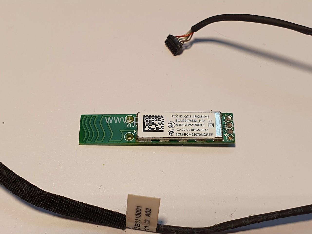 HP 2540p bluetooth module BCM92070MD_REF  QDS-BRCM 1043, cable 50.4GK07.001 SKLADEM