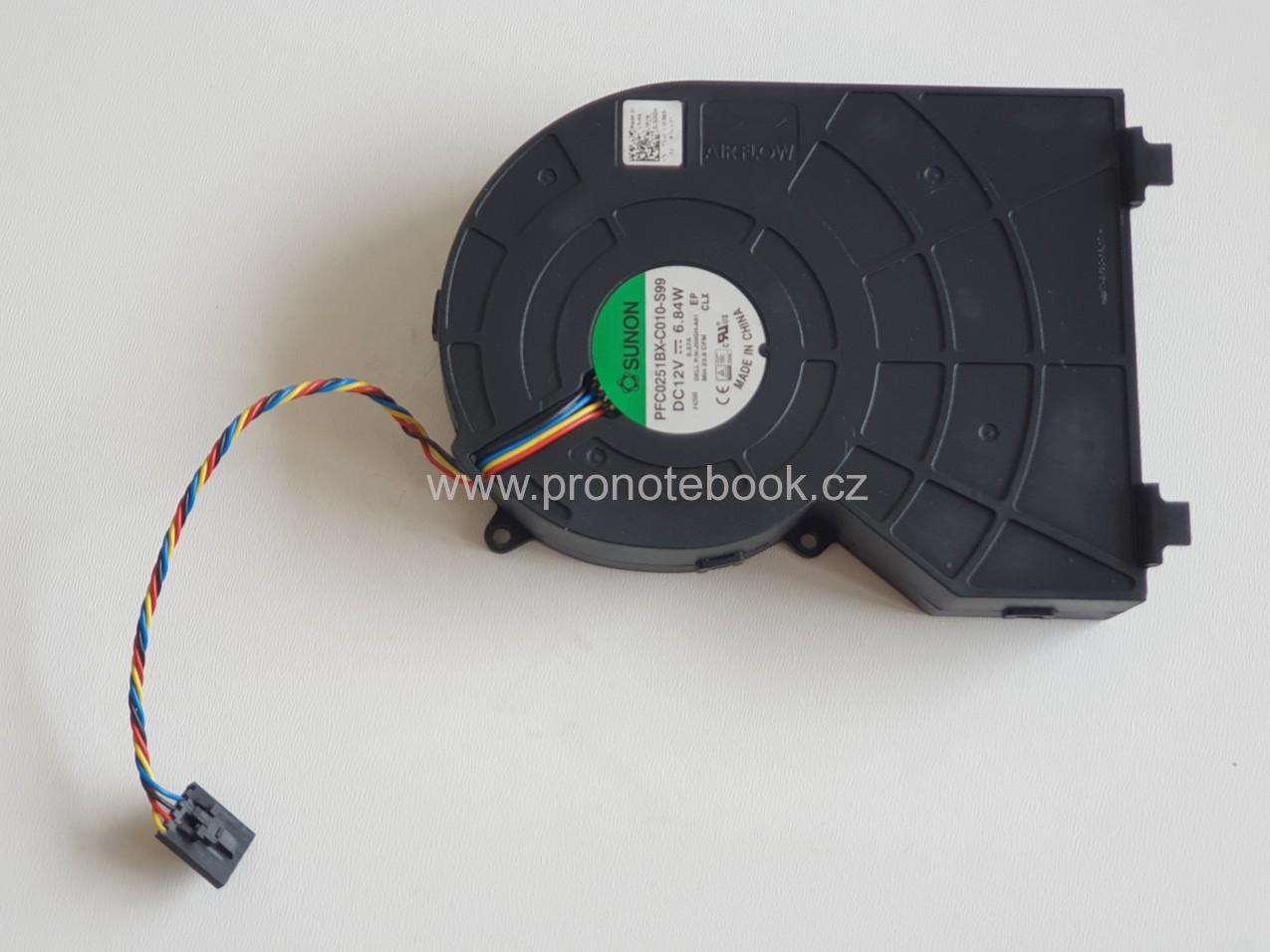 SUNON PFC0251BX-C010-S99 DC12V, 6.84W, J50GH-A01 J50GH 0J50GH FVMX3 0FVMX3 4wire 5pin SKLADEM