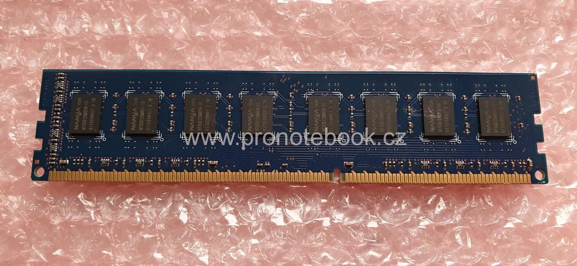 Nanya 2GB NT2GC64B8HC0NF-CG 240Pin DIMM DDR3, 1.5V, 2Rx8, non-ECC, CL9, PC3-10600, 1333MHz SKLADEM