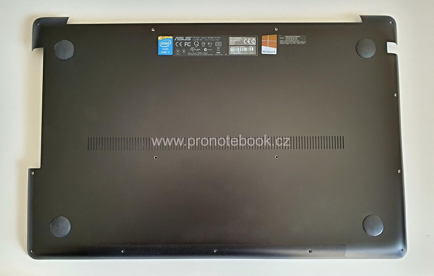 Asus N750JK N750J 13NB0201AM0601 bottom case spodní vana 13NB04N1AM0401 13N0-QYA0301 SKLADEM