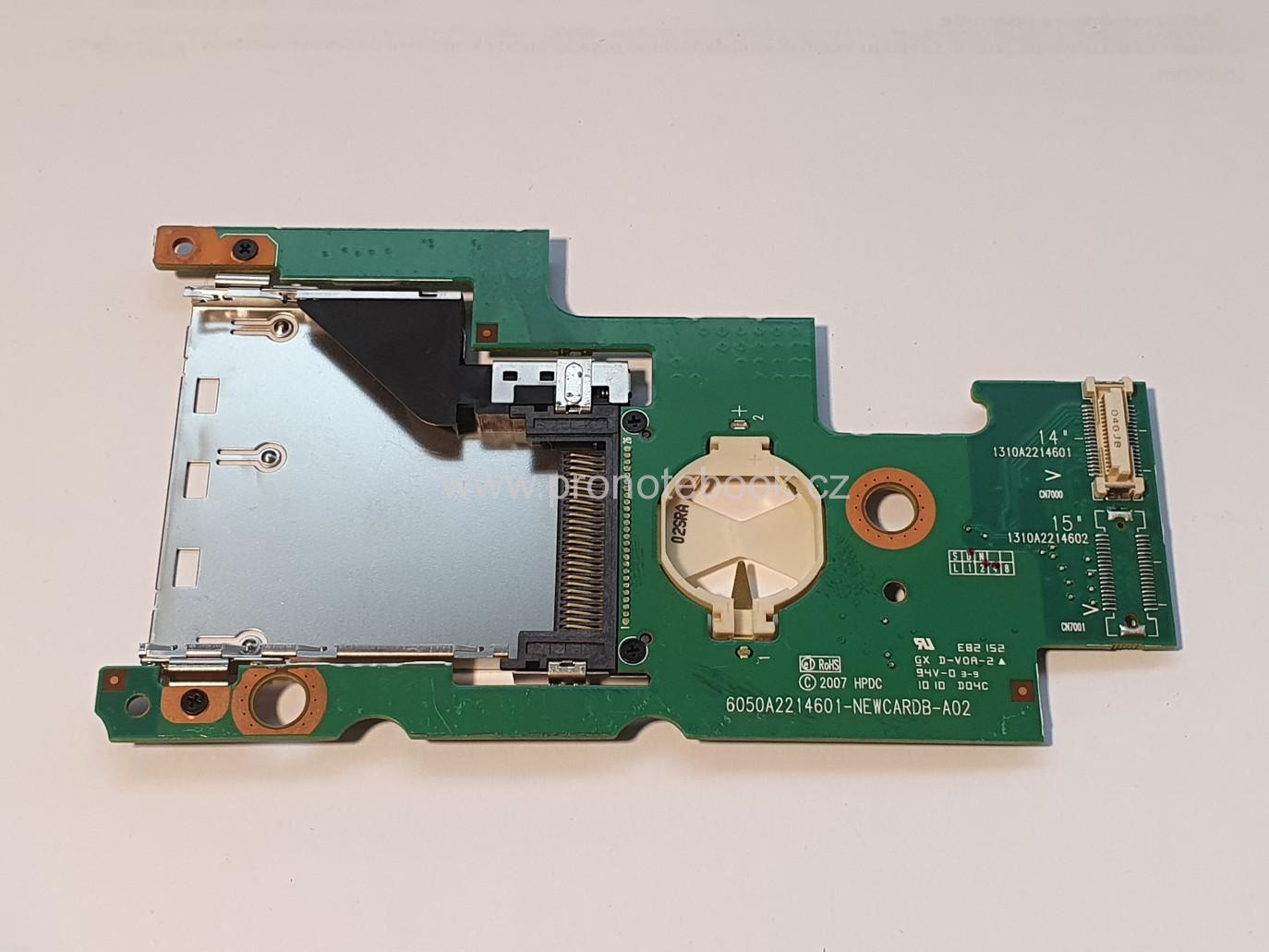 HP Compaq 6530b express card reader board 486251-001 SKLADEM