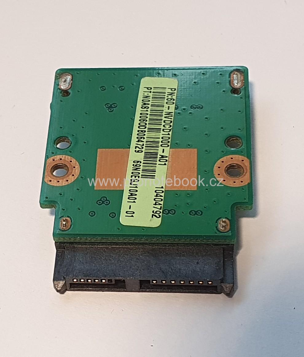 Asus K50IJ optical drive SATA connector board 60-NVDCD1000-A01 69N0EGJ10A01-01 SKLADEM