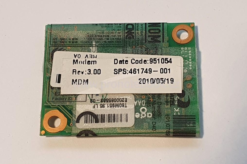 HP Compaq 6730b 6530b modem card 461749-001 T60M951.35 SKLADEM