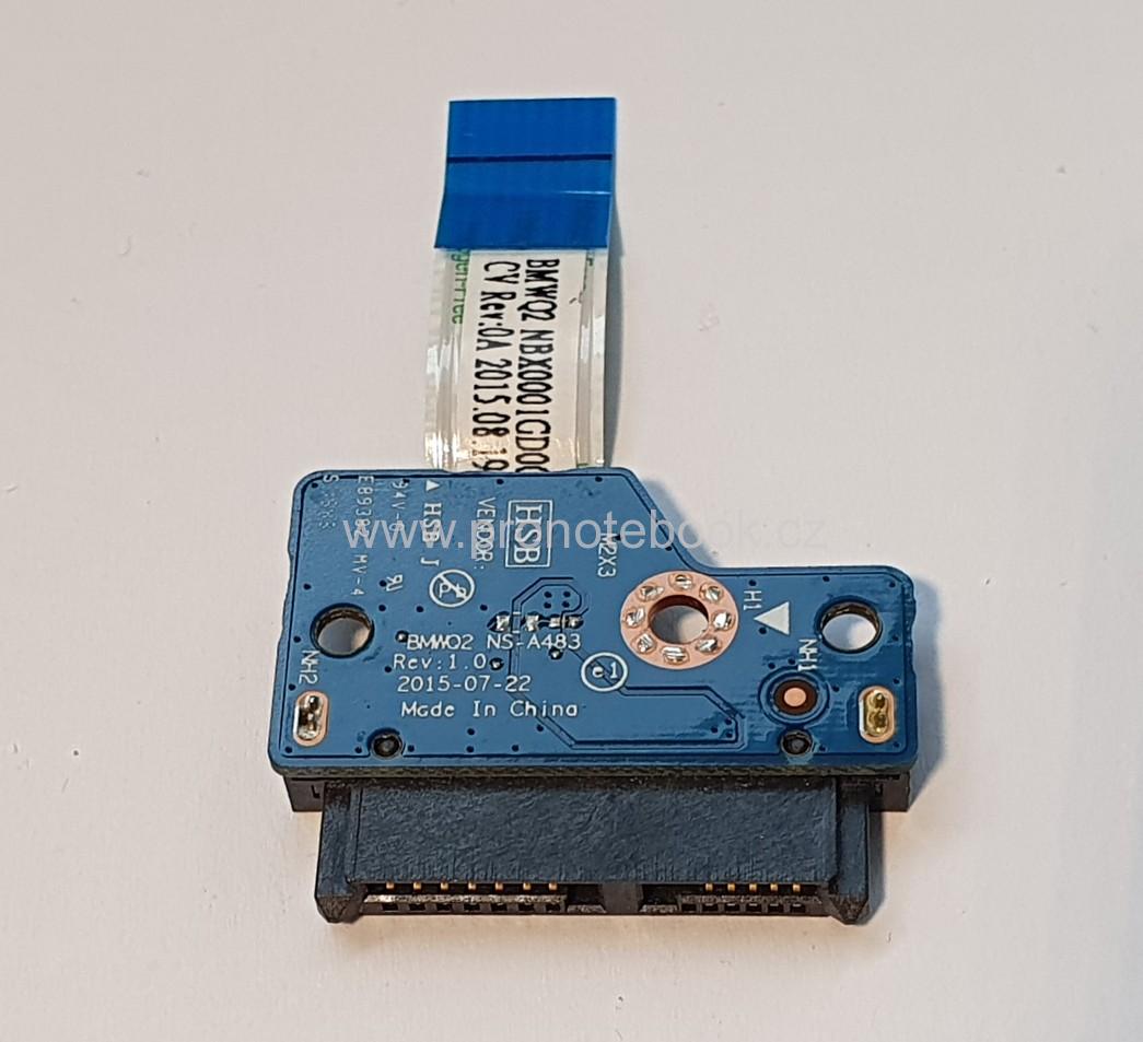 Lenovo Ideapad 300-15 300-15IBR DVD drive SATA connector board NS-A475 w cable NBX0001GD00 SKLADEM