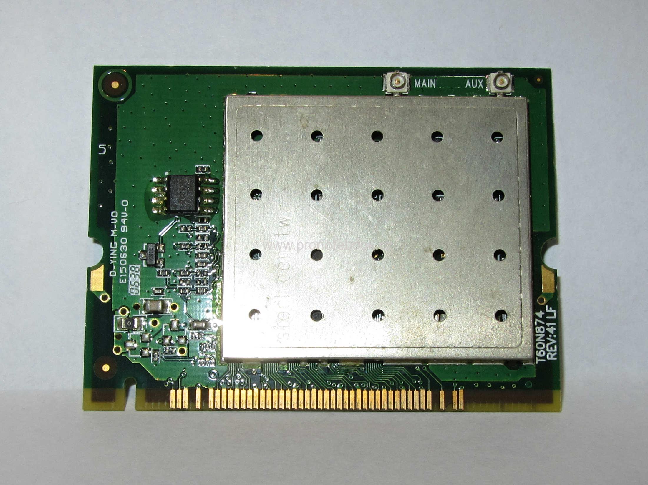 Atheros AR5BMB5 Wi-fi mini PCI