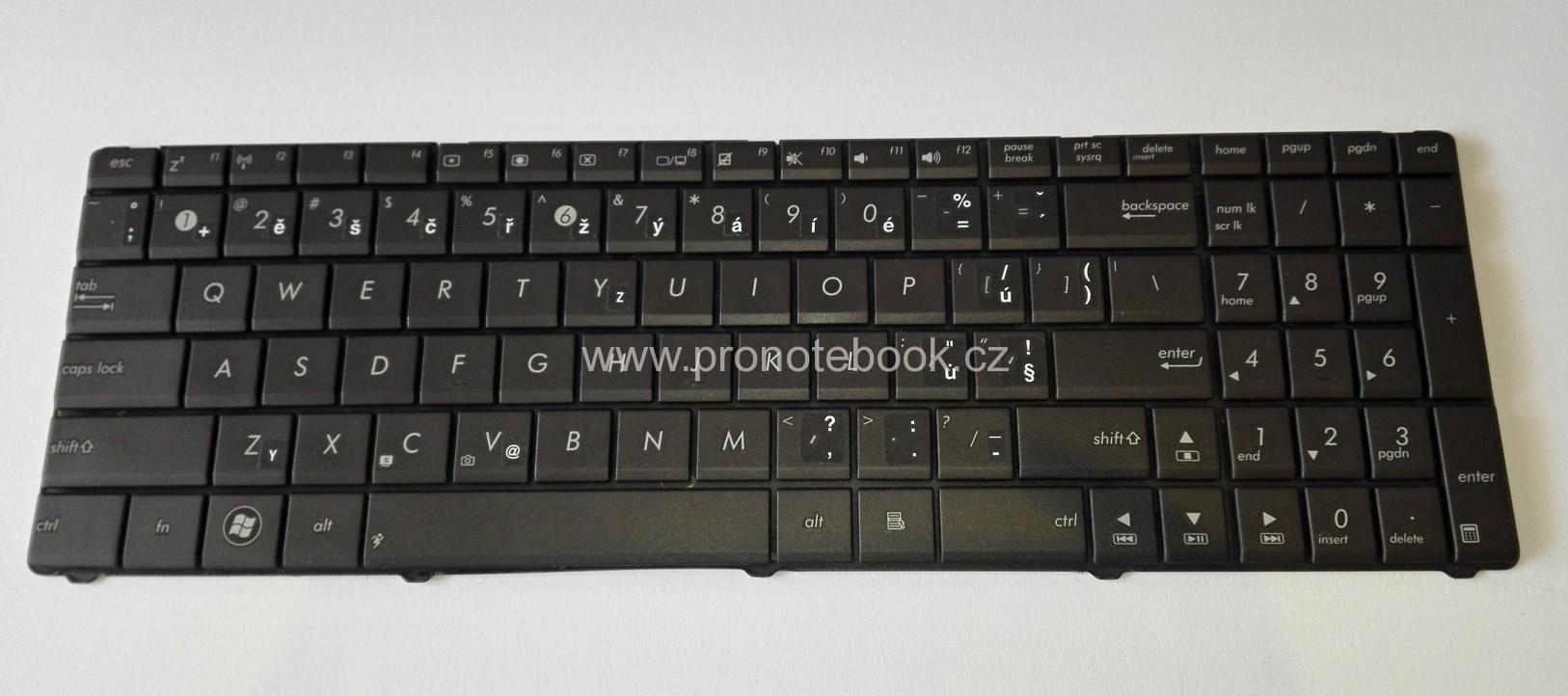 Klávesnice ASUS X54C, X54H, X54HR, X54HY, X54L, X54LY a X54XI, 04GN1R2KUS00