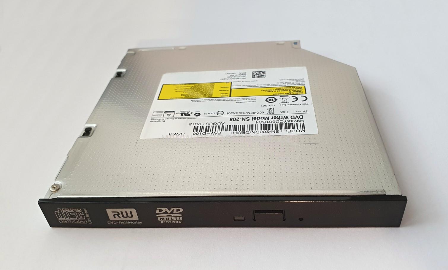 Samsung DVD±RW Writer SN-208DN/DEMHT 08P5NY KCC-REM-TSS-SN208 F/W: D100, SATA SKLADEM