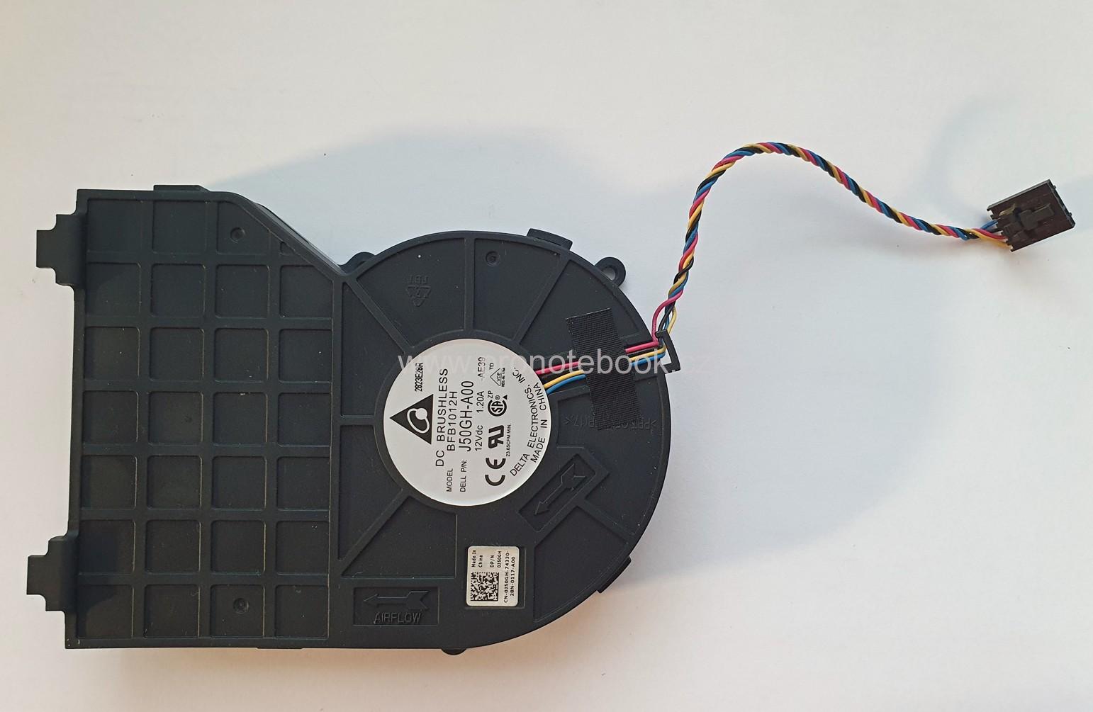 DELTA fan CPU Optiplex 9010 SFF CN-0J50GH J50GH-A00 SKLADEM