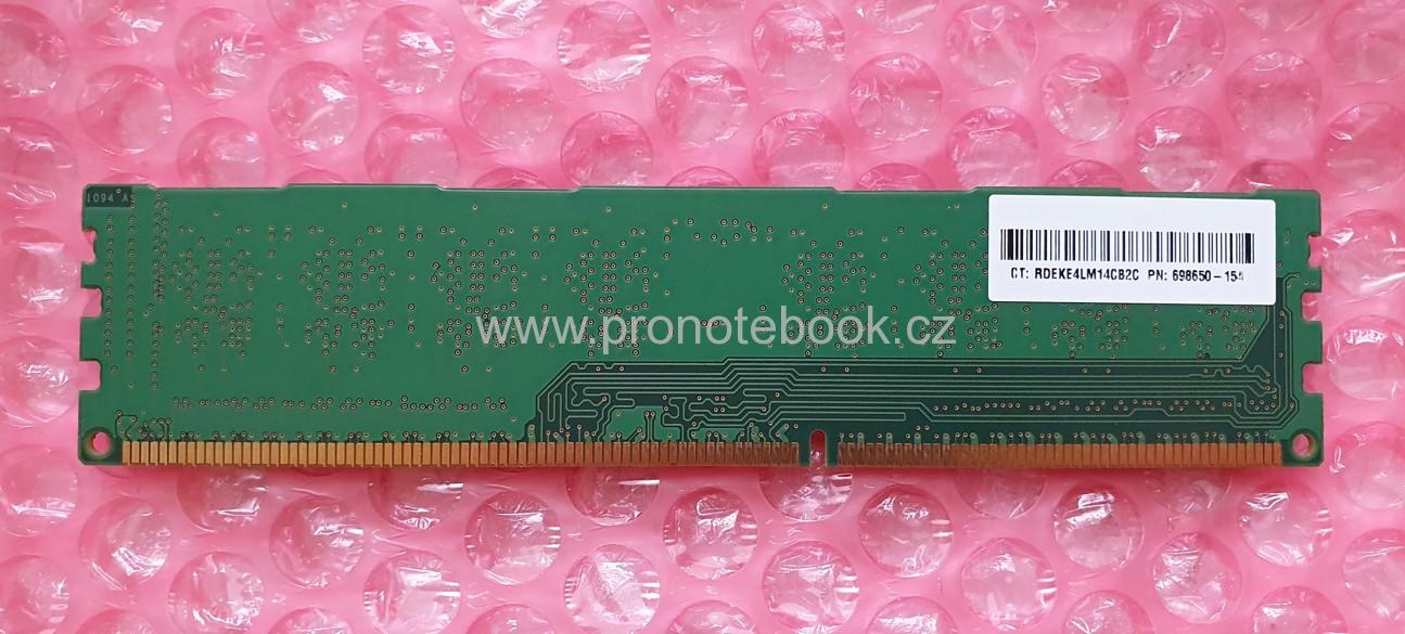 Micron 4GB MT8JTF51264AZ-1G6E1  240Pin DIMM DDR3, 1.5V, 1Rx8, non-ECC, CL11, PC3-12800, 1600MHz SKLADEM