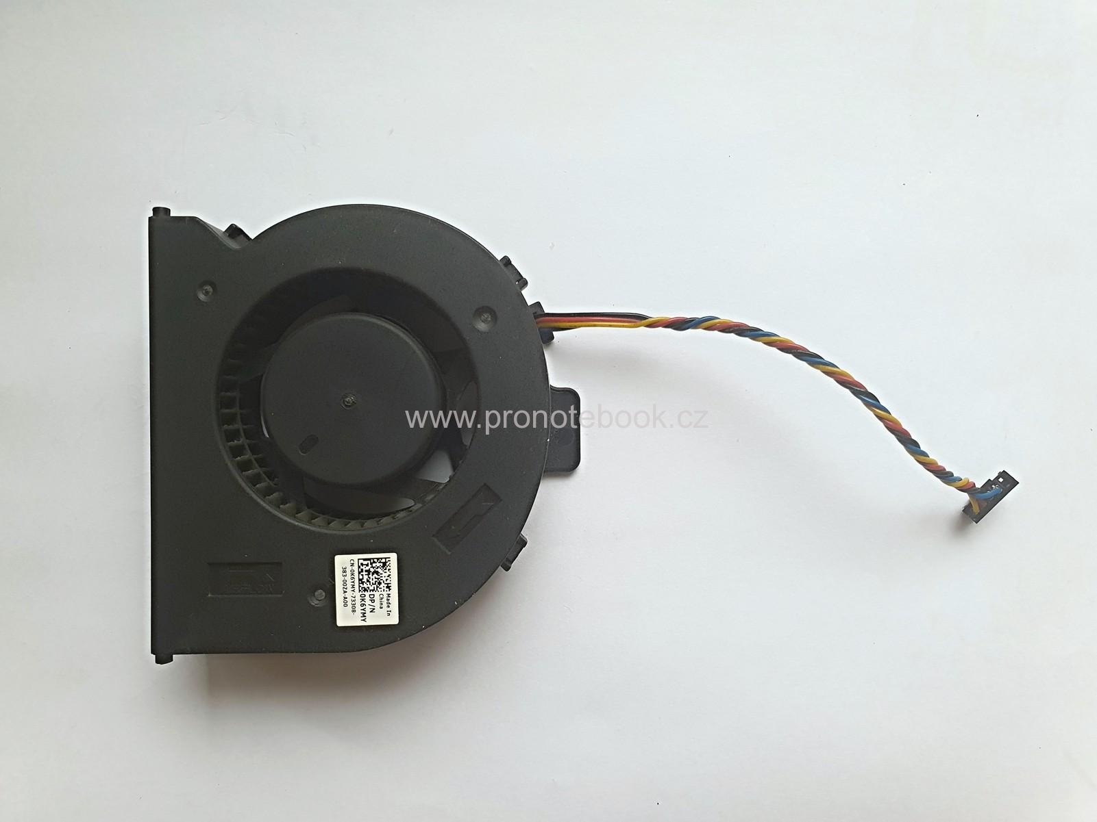 Dell Optiplex 7010 USFF FOXCONN CPU fan PVB080G12H DC12V, 0.6A 18CFM K6YMY-A00, 0K6YMY SKLADEM