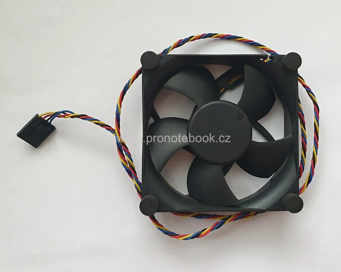 FOXCONN PVA080F12H, DC12V, 0.36A, 45CFM 9DVNN-A00, 09DVNN 80x80x2mm, 5PIN 4WIRE, 60CM SKLADEM