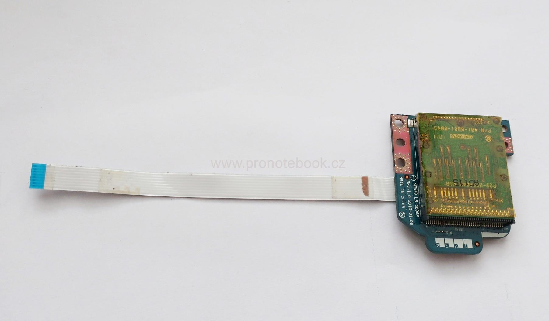 Acer LS-5896P NBX0000NK00 CARD READER BOARD SKLADEM