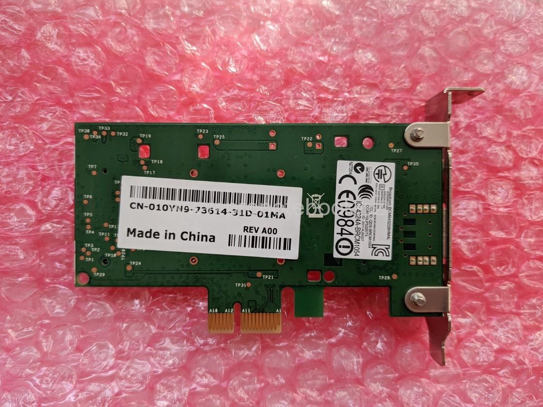 Dell Low Profile Dual Band Wireless DW1530 01JKGC Adapter A/B/G/N PCI-E Card 010YN9 SKLADEM 