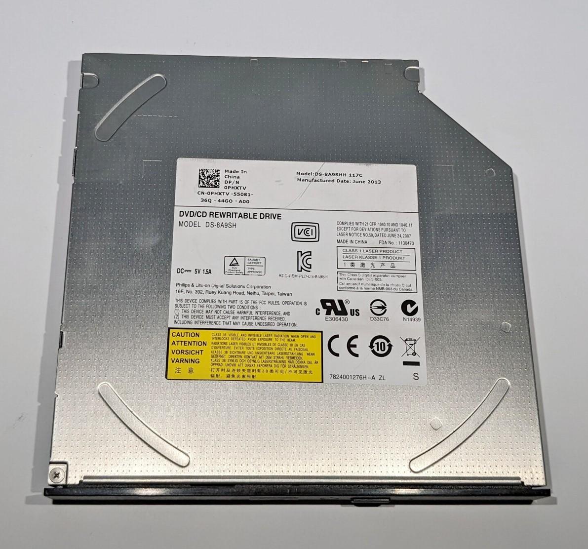 LiteOn DVD±RW Rewriter DS-8A3SH DP/N: 0PHXTV, 1MB, SATA, SKLADEM