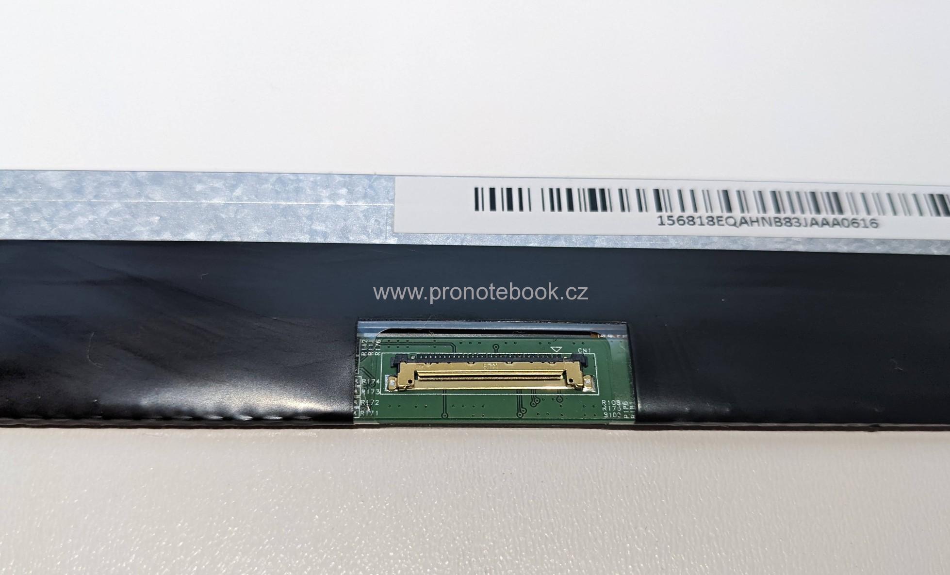 BOE LCD 15.6" 1366x768 "Slim" TFT WLED MATTE 30pin eDP NT156WHM-N42 SKLADEM