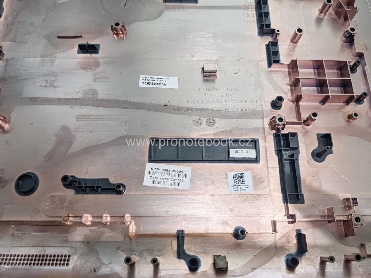 HP 250 G5 Bottom Case AP1EM000600, 906832-001, AP1EM000610 (ver. DVD, VGA) 