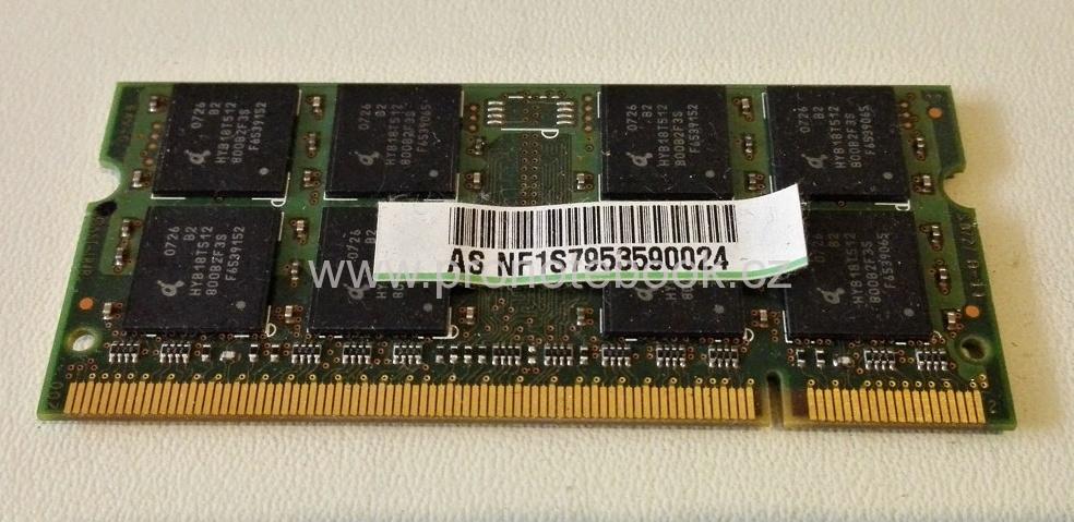Quimonda 1GB DDR2 667MHz CL5, HYS72T128021ELD-3S-B2