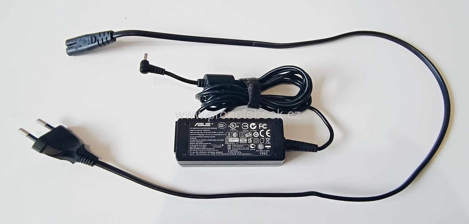 Originál ASUS Eee power supply, 40W, 19V, 2.1A, EXA0901XH, 2.5x0.7 