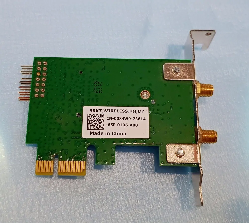 Intel 8260NGW, 08XG1T REV A01, WLAN WiFi Wireless M.2 BlueTooth 4.2, CN-0084W9-73614 SKLADEM