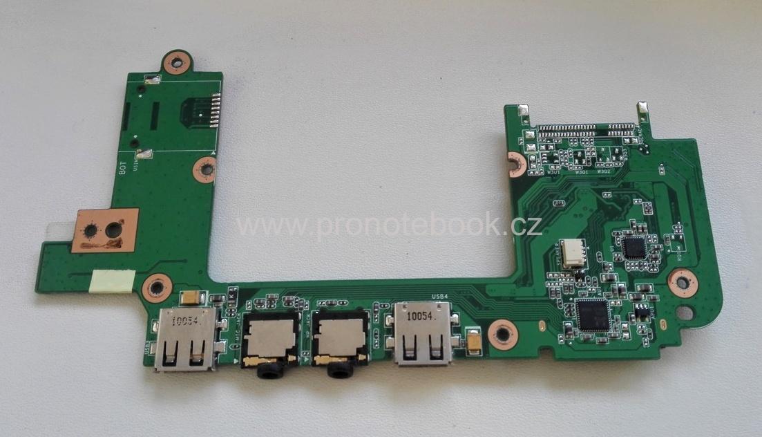 Asus Eee PC 1201NL Card Reader USB Ports Audio Sound Power Butto 69NA1VB20C01-01