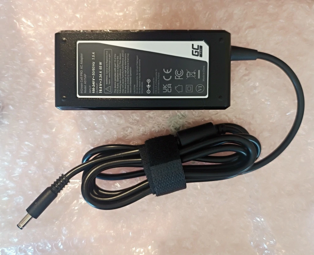 Green Cell AD75AP, 19.5V, 3.34A, 65W, 4.5 mm x 3.0 mm SKLADEM