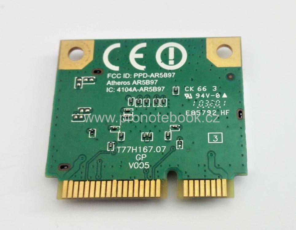 Acer T77H167.07 Hf Wifi Card AR5B97