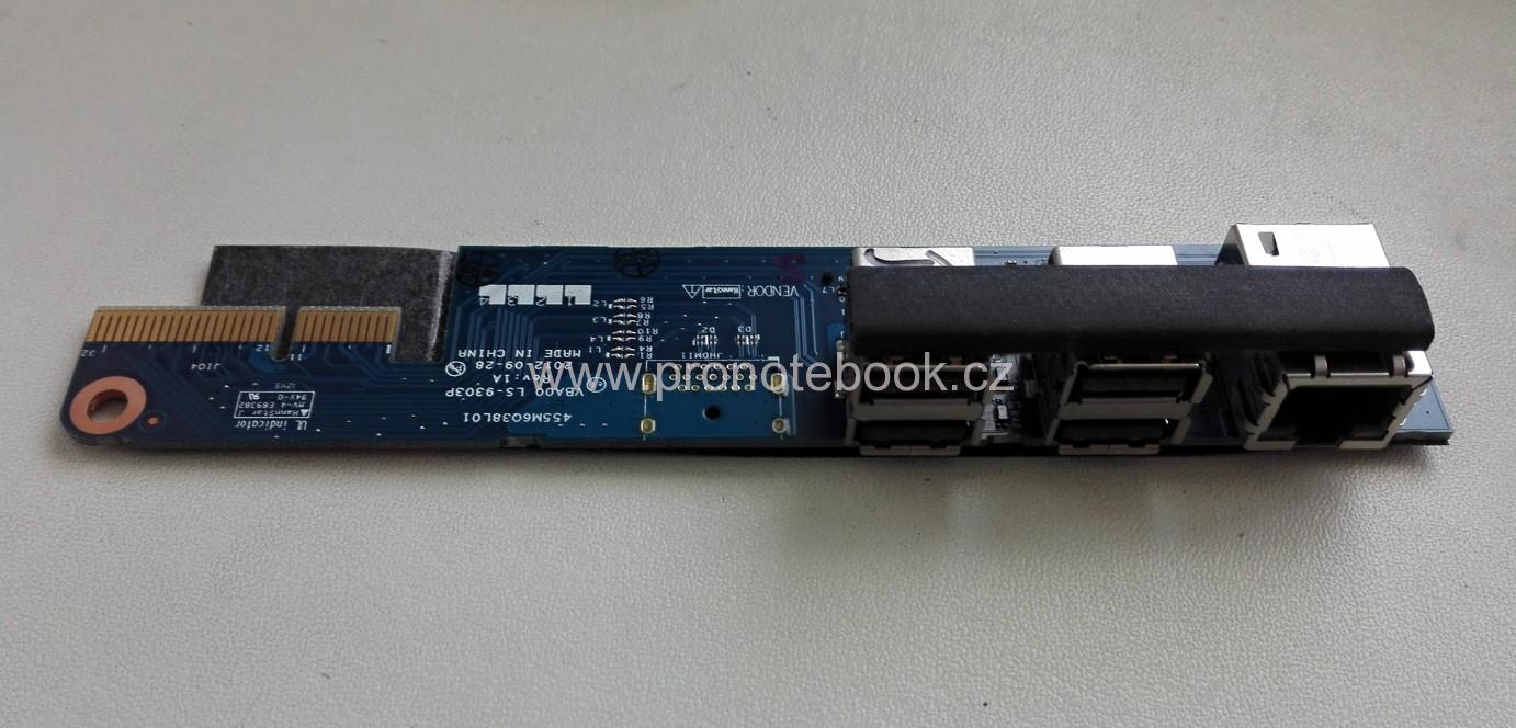 Lenovo C540 USB, RJ45 board LS-9303P 455M6Q38l01 