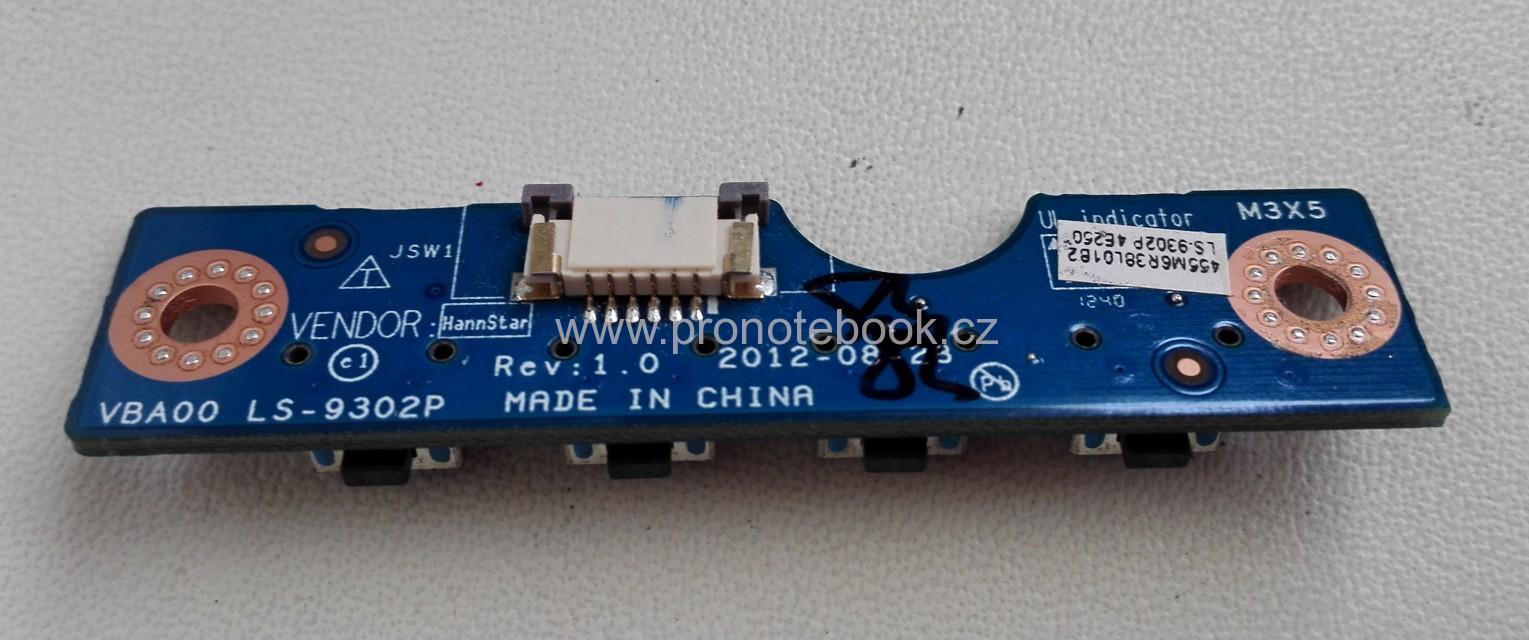 Lenovo IdeaCentre C540 Button Board LS-9302P